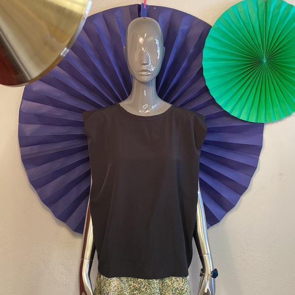 French Connection Padded Shoulder Top, XS - Picture 5 of 6